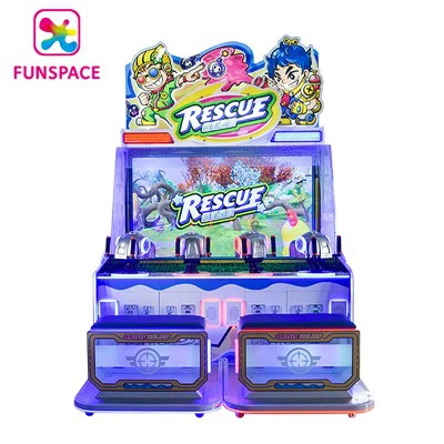 Máquina de juego de disparos de rescate de crisis