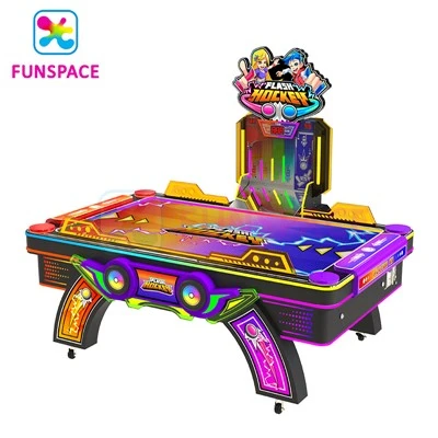 Máquina arcade de hockey de aire operada por hockey Flash Hockey