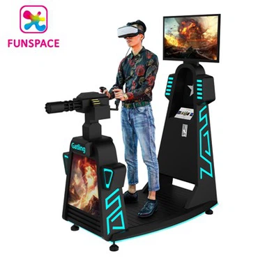 Gatling espacial de realidad virtual